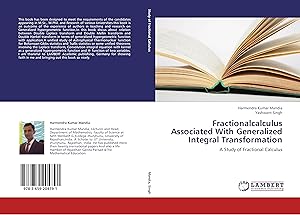 Bild des Verk�ufers f�r Fractionalcalculus Associated With Generalized Integral Transformation zum Verkauf von moluna