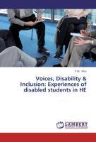 Seller image for Voices, Disability & Inclusion: Experiences of disabled students in HE for sale by moluna