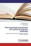 Imagen del vendedor de Pharmacological Evalution Of Leaves Of Populus Deltoides a la venta por moluna