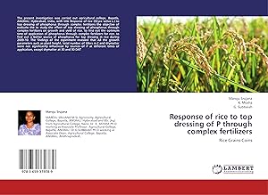 Seller image for Response of rice to top dressing of P through complex fertilizers for sale by moluna