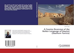 Imagen del vendedor de A Concise Grammar of the Berber Language of Douiret (Southern Tunisia) a la venta por moluna