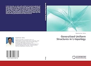 Imagen del vendedor de Generalized Uniform Structures in L-topology a la venta por moluna