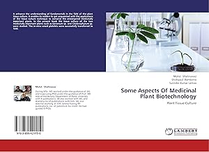 Seller image for Some Aspects Of Medicinal Plant Biotechnology for sale by moluna