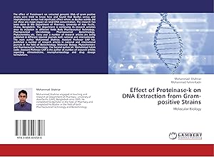Imagen del vendedor de Effect of Proteinase-k on DNA Extraction from Gram-positive Strains a la venta por moluna