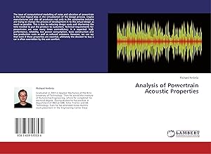 Immagine del venditore per Analysis of Powertrain Acoustic Properties venduto da moluna