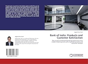 Immagine del venditore per Bank of India: Products and Customer Satisfaction venduto da moluna