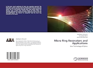 Seller image for Micro Ring Resonators and Applications for sale by moluna