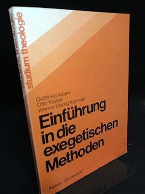 Seller image for Einfhrung in die exegetischen Methoden. (= Studium Theologie Band 1). for sale by Altstadt-Antiquariat Nowicki-Hecht UG