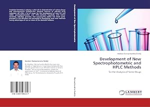 Imagen del vendedor de Development of New Spectrophotometric and HPLC Methods a la venta por moluna
