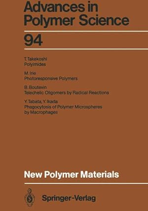 Immagine del venditore per New Polymer Materials venduto da moluna