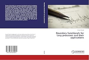 Imagen del vendedor de Boundary functionals for Levy processes and their applications a la venta por moluna