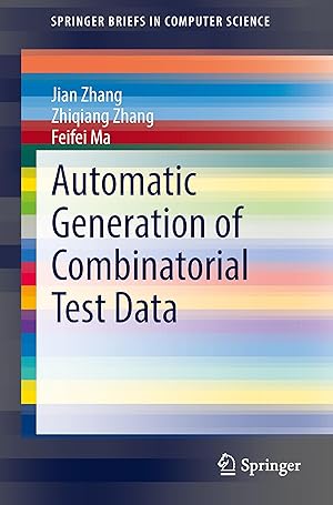 Immagine del venditore per Automatic Generation of Combinatorial Test Data venduto da moluna