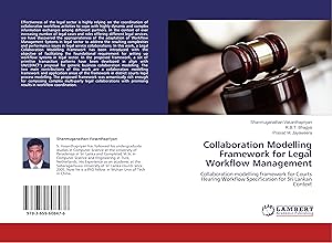 Bild des Verkufers fr Collaboration Modelling Framework for Legal Workflow Management zum Verkauf von moluna