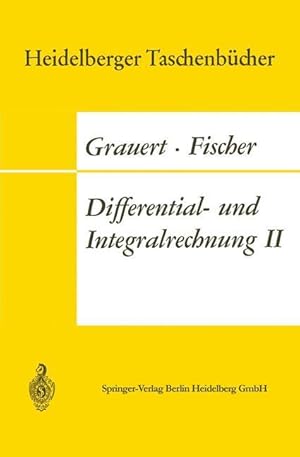 Seller image for Differential- und Integralrechnung II for sale by moluna