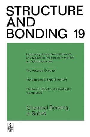 Image du vendeur pour Chemical Bonding in Solids mis en vente par moluna
