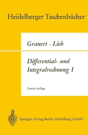 Seller image for Differential- und Integralrechnung I for sale by moluna