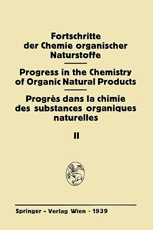 Imagen del vendedor de Fortschritte der Chemie Organischer Naturstoffe a la venta por moluna