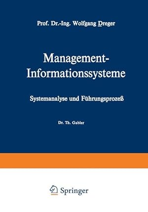 Seller image for Management-Informationssysteme for sale by moluna