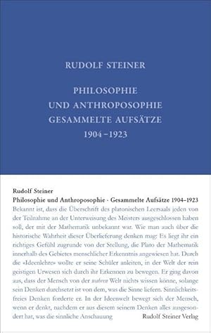 Seller image for Philosophie und Anthroposophie for sale by moluna