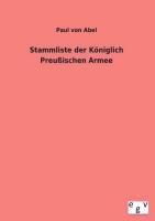 Seller image for Stammliste der Koeniglich Preussischen Armee for sale by moluna