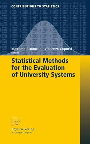 Immagine del venditore per Statistical Methods for the Evaluation of University Systems venduto da moluna