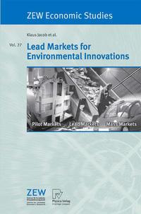 Bild des Verkufers fr Lead Markets of Environmental Innovations zum Verkauf von moluna