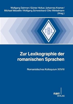 Seller image for Zur Lexikographie der romanischen Sprachen for sale by moluna