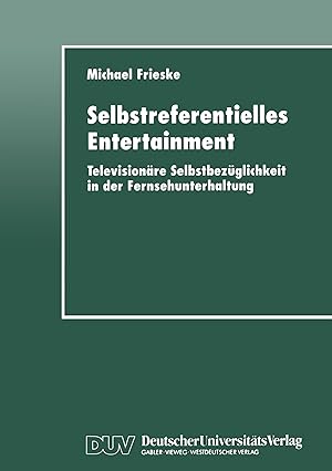 Imagen del vendedor de Selbstreferentielles Entertainment a la venta por moluna