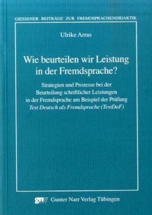 Seller image for Wie beurteilen wir Leistung in der Fremdsprache? for sale by moluna