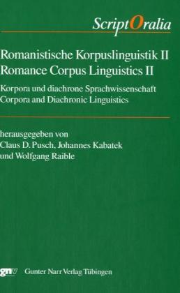 Immagine del venditore per Romanistische Korpuslinguistik II: Korpora und diachrone Sprachwissenschaft venduto da moluna