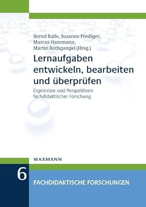 Bild des Verkufers fr Lernaufgaben entwickeln, bearbeiten und berprfen zum Verkauf von moluna