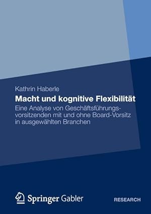 Seller image for Macht und kognitive Flexibilitaet for sale by moluna
