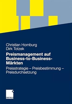 Image du vendeur pour Preismanagement auf Business-to-Business-Maerkten mis en vente par moluna