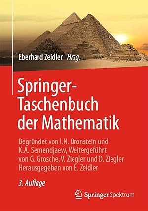 Bild des Verkufers fr Springer-Taschenbuch der Mathematik zum Verkauf von moluna