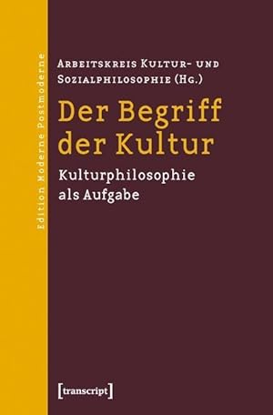 Seller image for Der Begriff der Kultur for sale by moluna