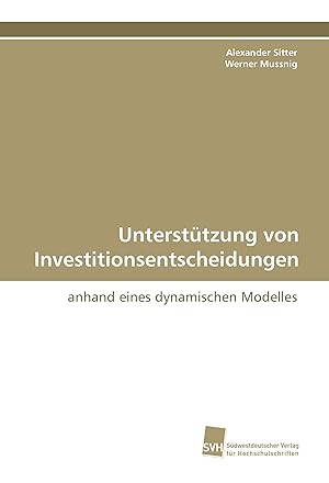 Immagine del venditore per Untersttzung von Investitionsentscheidungen venduto da moluna