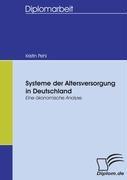 Seller image for Systeme der Altersversorgung in Deutschland for sale by moluna
