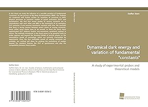 Seller image for Dynamical dark energy and variation of fundamental constants for sale by moluna