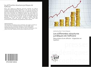 Image du vendeur pour Les differentes structures juridiques de l officine mis en vente par moluna