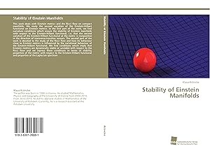 Imagen del vendedor de Stability of Einstein Manifolds a la venta por moluna