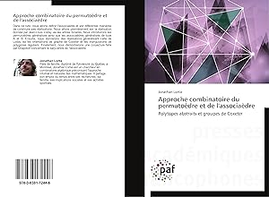 Seller image for Approche combinatoire du permutodre et de l associadre for sale by moluna
