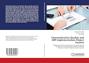 Bild des Verkufers fr Communication Quality and ERP Implementation Project Success zum Verkauf von moluna