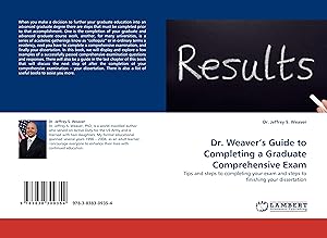 Seller image for Dr. Weaver s Guide to Completing a Graduate Comprehensive Exam for sale by moluna