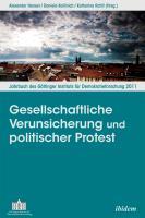 Seller image for Gesellschaftliche Verunsicherung und politischer Protest for sale by moluna