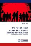 Seller image for The role of social movements in post-apartheid South Africa for sale by moluna