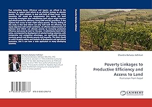 Seller image for Poverty Linkages to Productive Efficiency and Access to Land for sale by moluna