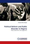 Imagen del vendedor de Political Reform and Public Disorder in Nigeria a la venta por moluna