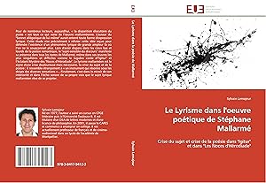 Seller image for Le Lyrisme dans l oeuvre potique de Stphane Mallarm for sale by moluna