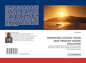 Seller image for PROMOTING ECOWAS VISION 2020 THROUGH HIGHER EDUCATION for sale by moluna