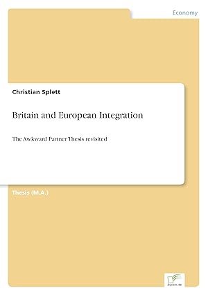Seller image for Britain and European Integration for sale by moluna